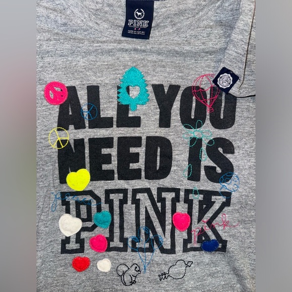 RARE HTF Vintage Victoria’s Secret PINK Y2K 2000s Embroidered Set - Picture 3 of 8